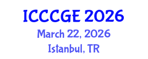 International Conference on Civil, Construction and Geological Engineering (ICCCGE) March 22, 2026 - Istanbul, Turkey