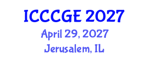 International Conference on Civil, Construction and Geological Engineering (ICCCGE) April 29, 2027 - Jerusalem, Israel International Conference on Civil, Construction and Geological Engineering (ICCCGE) April 29, 2027 - Jerusalem, Israel