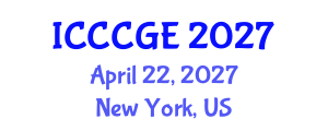 International Conference on Civil, Construction and Geological Engineering (ICCCGE) April 22, 2027 - New York, United States International Conference on Civil, Construction and Geological Engineering (ICCCGE) April 22, 2027 - New York, United States