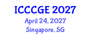 International Conference on Civil, Construction and Geological Engineering (ICCCGE) April 24, 2027 - Singapore, Singapore International Conference on Civil, Construction and Geological Engineering (ICCCGE) April 24, 2027 - Singapore, Singapore