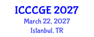 International Conference on Civil, Construction and Geological Engineering (ICCCGE) March 22, 2027 - Istanbul, Turkey