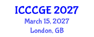 International Conference on Civil, Construction and Geological Engineering (ICCCGE) March 15, 2027 - London, United Kingdom International Conference on Civil, Construction and Geological Engineering (ICCCGE) March 15, 2027 - London, United Kingdom