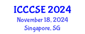 International Conference on Civil, Construction and Safety Engineering (ICCCSE) November 18, 2024 - Singapore, Singapore