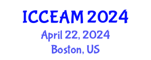 International Conference on Civil Engineering and Applied Mechanics (ICCEAM) April 22, 2024 - Boston, United States