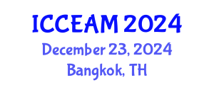 International Conference on Civil Engineering and Applied Mechanics (ICCEAM) December 23, 2024 - Bangkok, Thailand