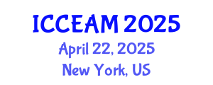 International Conference on Civil Engineering and Applied Mechanics (ICCEAM) April 22, 2025 - New York, United States