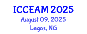 International Conference on Civil Engineering and Applied Mechanics (ICCEAM) August 09, 2025 - Lagos, Nigeria