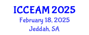 International Conference on Civil Engineering and Applied Mechanics (ICCEAM) February 18, 2025 - Jeddah, Saudi Arabia