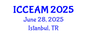 International Conference on Civil Engineering and Applied Mechanics (ICCEAM) June 28, 2025 - Istanbul, Turkey