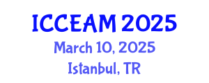 International Conference on Civil Engineering and Applied Mechanics (ICCEAM) March 22, 2025 - Istanbul, Turkey