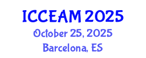 International Conference on Civil Engineering and Applied Mechanics (ICCEAM) October 25, 2025 - Barcelona, Spain