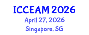 International Conference on Civil Engineering and Applied Mechanics (ICCEAM) April 27, 2026 - Singapore, Singapore International Conference on Civil Engineering and Applied Mechanics (ICCEAM) April 27, 2026 - Singapore, Singapore
