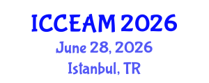 International Conference on Civil Engineering and Applied Mechanics (ICCEAM) June 28, 2026 - Istanbul, Turkey