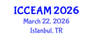 International Conference on Civil Engineering and Applied Mechanics (ICCEAM) March 22, 2026 - Istanbul, Turkey