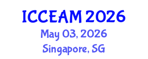 International Conference on Civil Engineering and Applied Mechanics (ICCEAM) May 03, 2026 - Singapore, Singapore