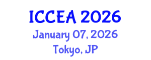 International Conference on Civil Engineering and Architecture (ICCEA) January 07, 2026 - Tokyo, Japan