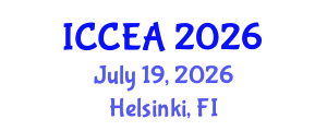 International Conference on Civil Engineering and Architecture (ICCEA) July 19, 2026 - Helsinki, Finland