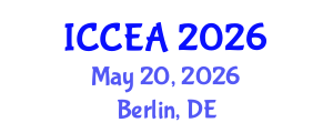 International Conference on Civil Engineering and Architecture (ICCEA) May 20, 2026 - Berlin, Germany