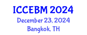 International Conference on Civil Engineering and Building Materials (ICCEBM) December 23, 2024 - Bangkok, Thailand