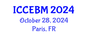International Conference on Civil Engineering and Building Materials (ICCEBM) October 28, 2024 - Paris, France