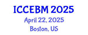 International Conference on Civil Engineering and Building Materials (ICCEBM) April 22, 2025 - Boston, United States