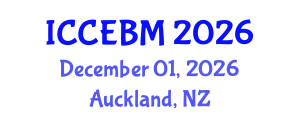 International Conference on Civil Engineering and Building Materials (ICCEBM) December 01, 2026 - Auckland, New Zealand International Conference on Civil Engineering and Building Materials (ICCEBM) December 01, 2026 - Auckland, New Zealand