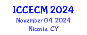 International Conference on Civil Engineering and Construction Management (ICCECM) November 04, 2024 - Nicosia, Cyprus