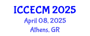 International Conference on Civil Engineering and Construction Management (ICCECM) April 08, 2025 - Athens, Greece