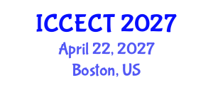 International Conference on Civil Engineering and Construction Technologies (ICCECT) April 22, 2027 - Boston, United States International Conference on Civil Engineering and Construction Technologies (ICCECT) April 22, 2027 - Boston, United States