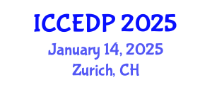 International Conference on Civil Engineering and Disaster Prevention (ICCEDP) January 14, 2025 - Zurich, Switzerland