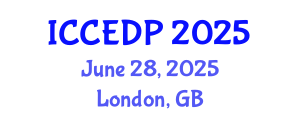 International Conference on Civil Engineering and Disaster Prevention (ICCEDP) June 28, 2025 - London, United Kingdom