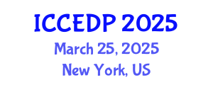 International Conference on Civil Engineering and Disaster Prevention (ICCEDP) March 25, 2025 - New York, United States