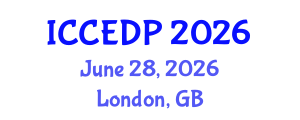 International Conference on Civil Engineering and Disaster Prevention (ICCEDP) June 28, 2026 - London, United Kingdom