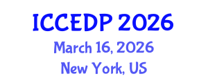 International Conference on Civil Engineering and Disaster Prevention (ICCEDP) March 16, 2026 - New York, United States International Conference on Civil Engineering and Disaster Prevention (ICCEDP) March 16, 2026 - New York, United States