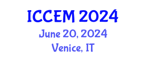 International Conference on Civil Engineering and Mechanics (ICCEM) June 20, 2024 - Venice, Italy