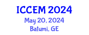 International Conference on Civil Engineering and Mechanics (ICCEM) May 20, 2024 - Batumi, Georgia