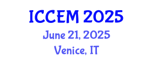 International Conference on Civil Engineering and Mechanics (ICCEM) June 21, 2025 - Venice, Italy