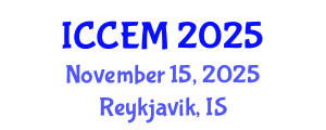 International Conference on Civil Engineering and Mechanics (ICCEM) November 15, 2025 - Reykjavik, Iceland