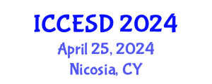 International Conference on Civil Engineering and Sustainable Designs (ICCESD) April 25, 2024 - Nicosia, Cyprus