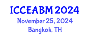 International Conference on Civil Engineering, Architecture and Building Material (ICCEABM) November 25, 2024 - Bangkok, Thailand