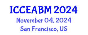 International Conference on Civil Engineering, Architecture and Building Material (ICCEABM) November 04, 2024 - San Francisco, United States