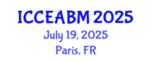 International Conference on Civil Engineering, Architecture and Building Material (ICCEABM) July 19, 2025 - Paris, France