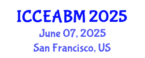 International Conference on Civil Engineering, Architecture and Building Material (ICCEABM) June 07, 2025 - San Francisco, United States