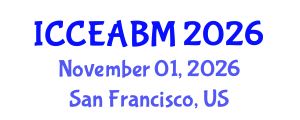 International Conference on Civil Engineering, Architecture and Building Material (ICCEABM) November 01, 2026 - San Francisco, United States