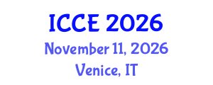 International Conference on Civil Engineering (ICCE) November 11, 2026 - Venice, Italy