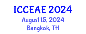 International Conference on Civil, Environmental and Architectural Engineering (ICCEAE) August 15, 2024 - Bangkok, Thailand