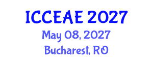 International Conference on Civil, Environmental and Architectural Engineering (ICCEAE) May 08, 2027 - Bucharest, Romania International Conference on Civil, Environmental and Architectural Engineering (ICCEAE) May 08, 2027 - Bucharest, Romania