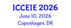 International Conference on Civil, Environmental and Infrastructure Engineering (ICCEIE) June 10, 2026 - Copenhagen, Denmark