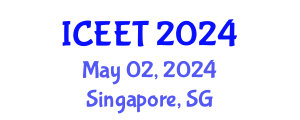 International Conference on Civil, Environmental Engineering and Technology (ICEET) May 02, 2024 - Singapore, Singapore