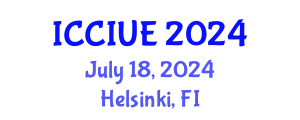 International Conference on Civil, Infrastructure and Urban Engineering (ICCIUE) July 18, 2024 - Helsinki, Finland